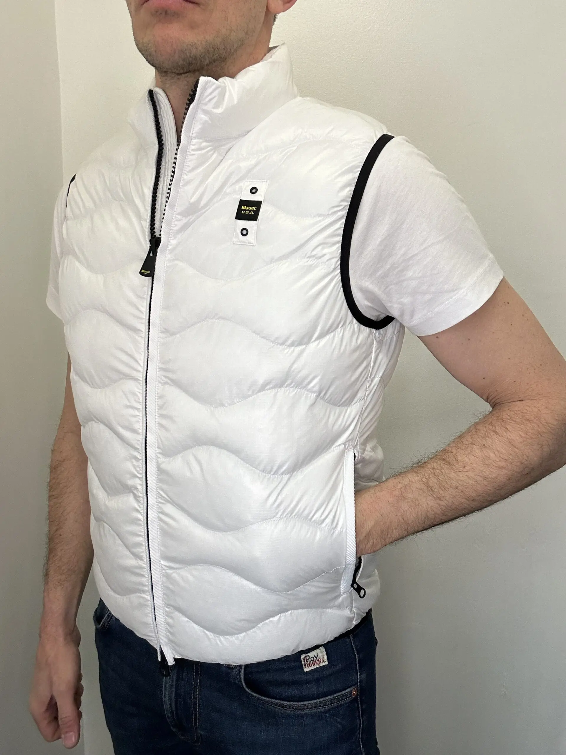 Blauer Padded Gilet – Smanicato Imbottito Uomo - immagine 11