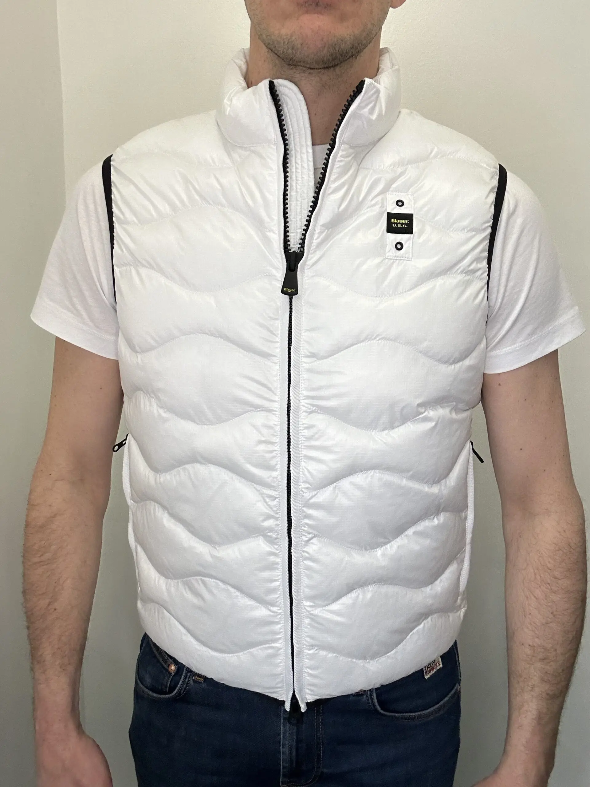Blauer Padded Gilet – Smanicato Imbottito Uomo - immagine 14