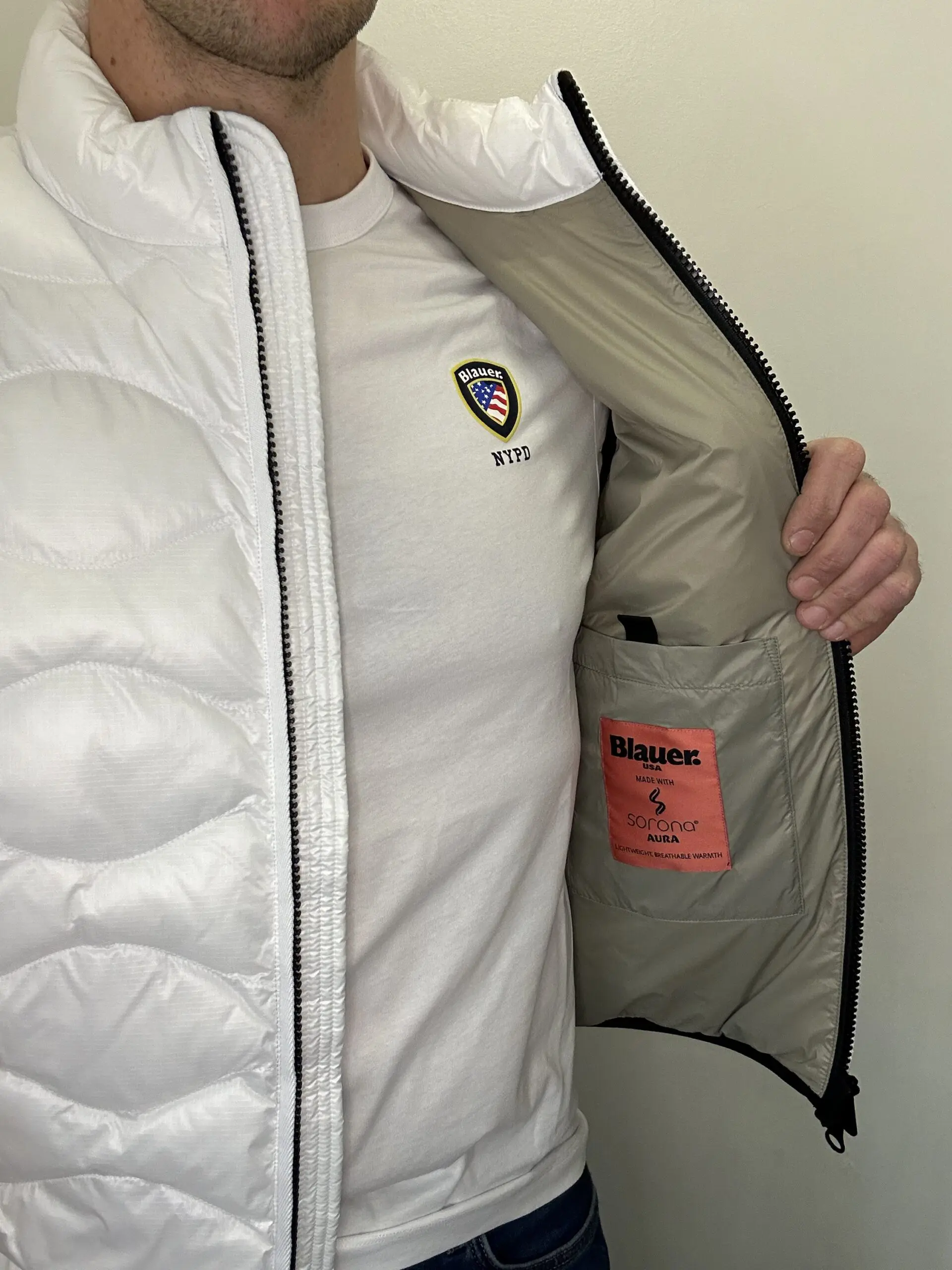 Blauer Padded Gilet – Smanicato Imbottito Uomo - immagine 12