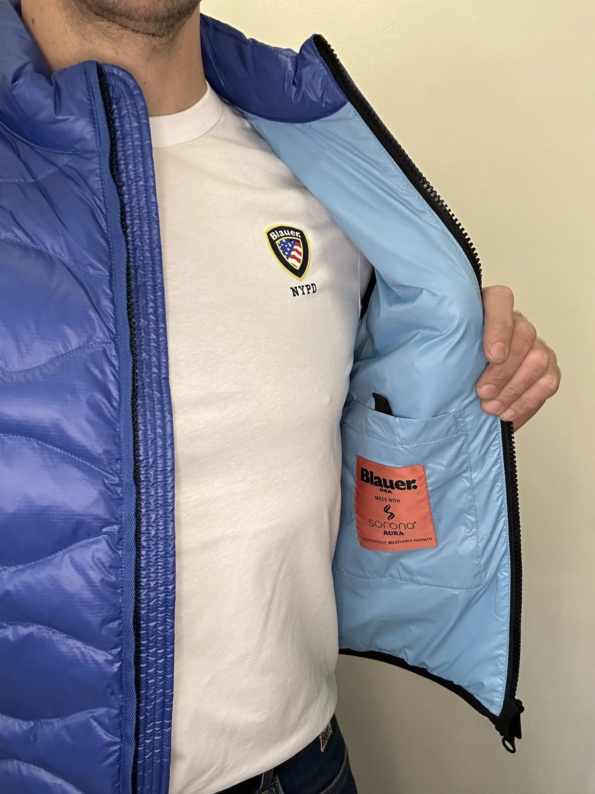 Blauer Padded Gilet – Smanicato Imbottito Uomo - immagine 8