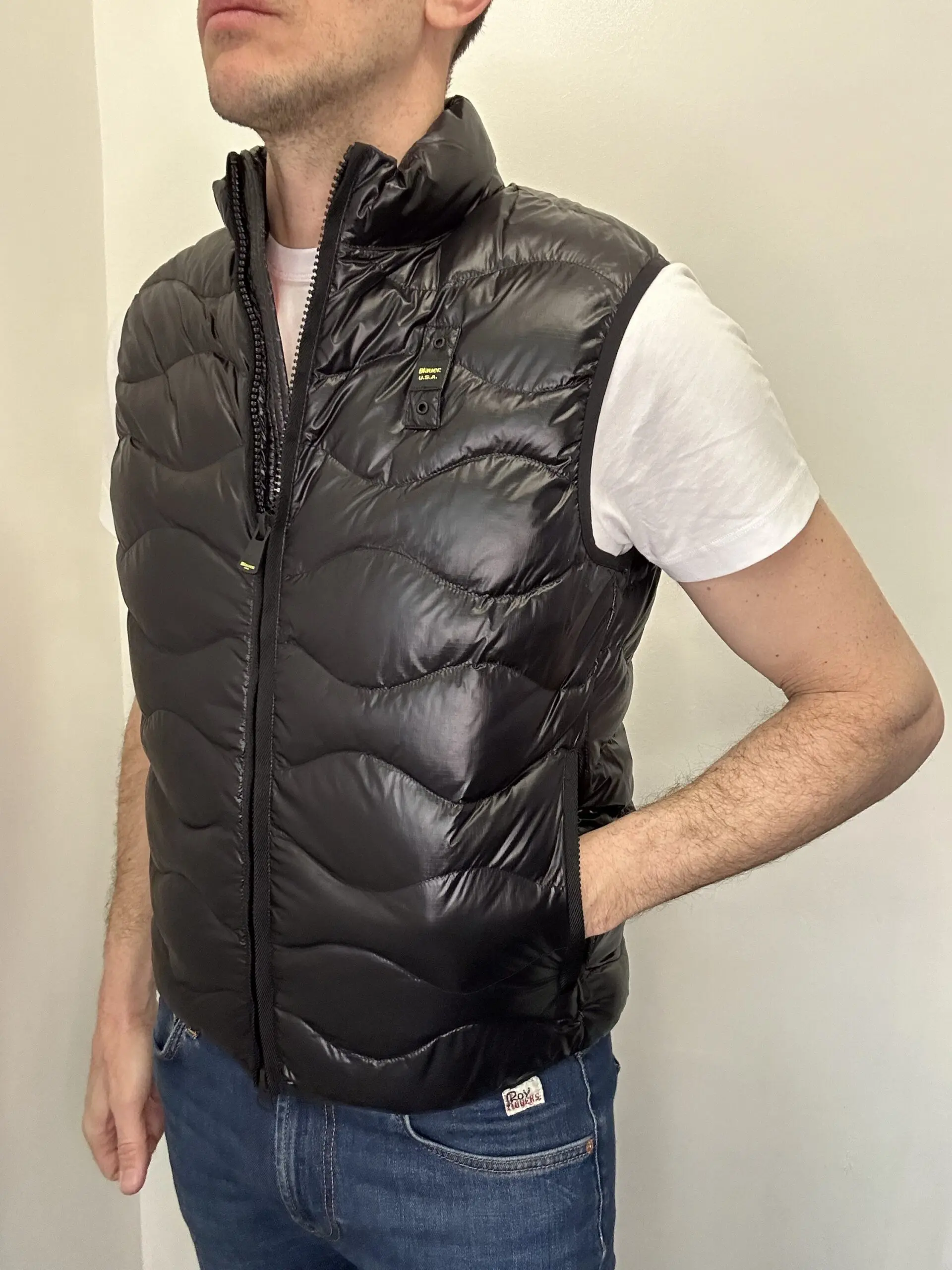 Blauer Padded Gilet – Smanicato Imbottito Uomo