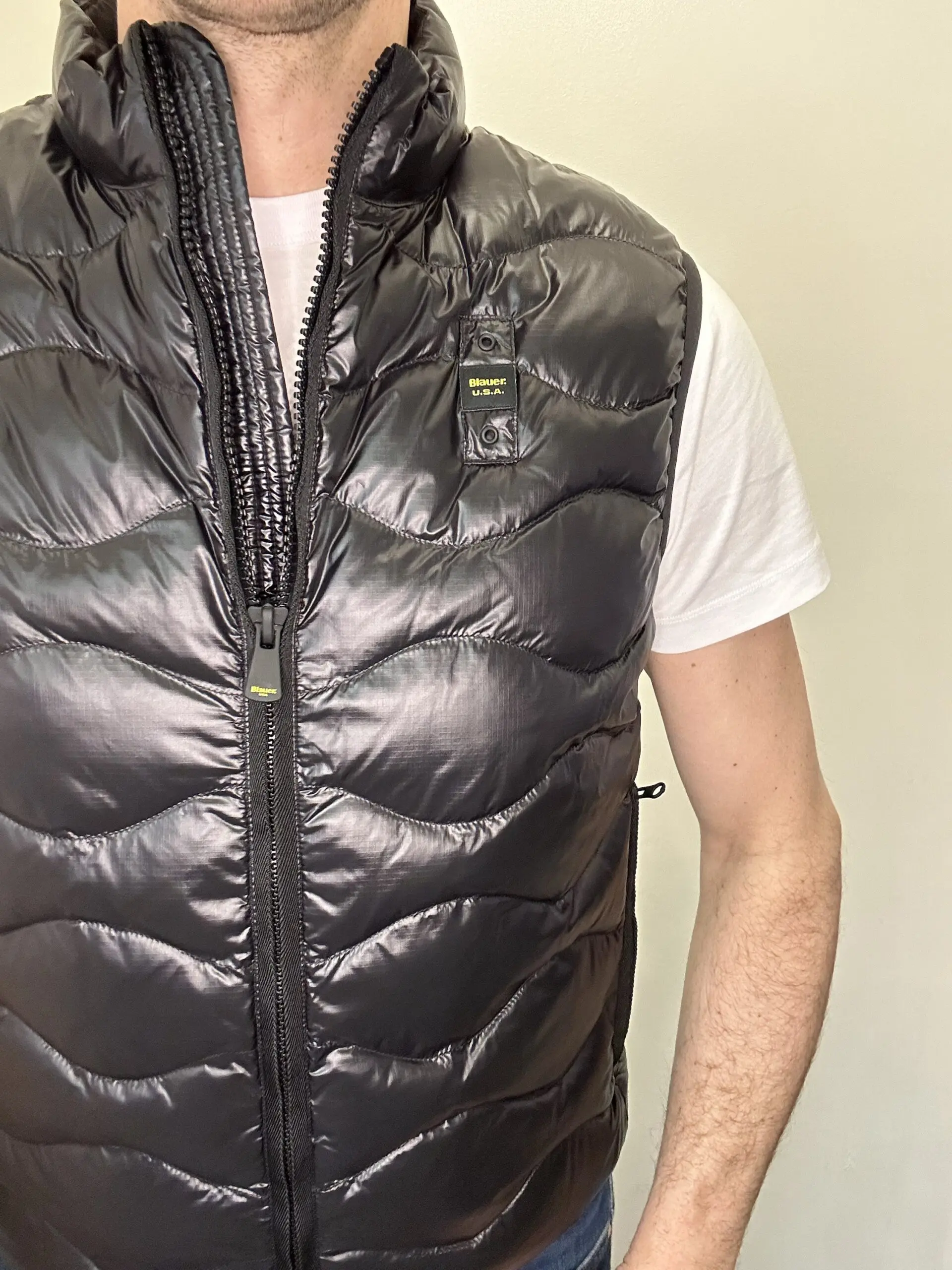 Blauer Padded Gilet – Smanicato Imbottito Uomo - immagine 4