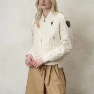 Bomber Blauer in nylon Darling
