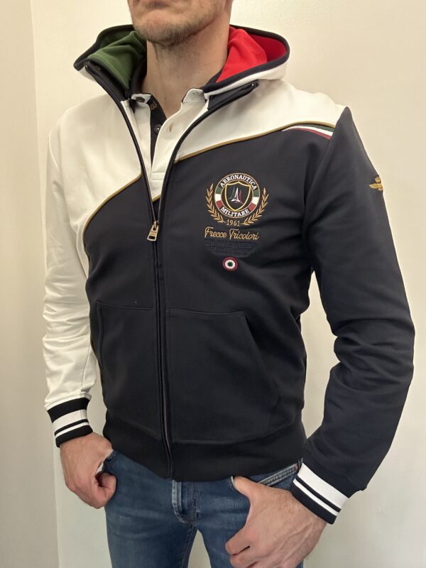 Felpa cappuccio aeronautica militare