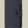 mini wallet matte secrid blue