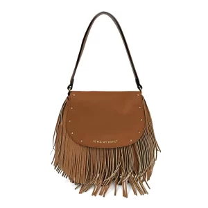 Borsa com patta media fringe le pandorine
