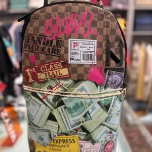 Torn packaging rmx backpack spraygruond