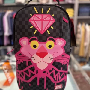 Pink panther drippy diamonds backpack sprayground
