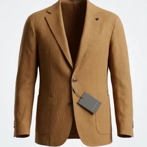 Giacca monopetto in lino outfit