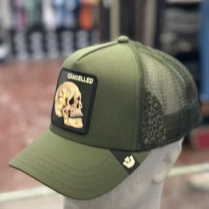 Cappellino goorin bros cancelled skull