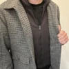 HOODIE JACKET MIXED WOOL MULTICOLOR LIAM IMPURE 2