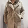 ODESSA ECOPELLICCIA+GILET BOMBOOGIE oyster shell 1