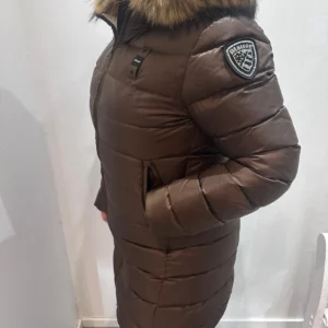 Piumino kristin lungo blauer